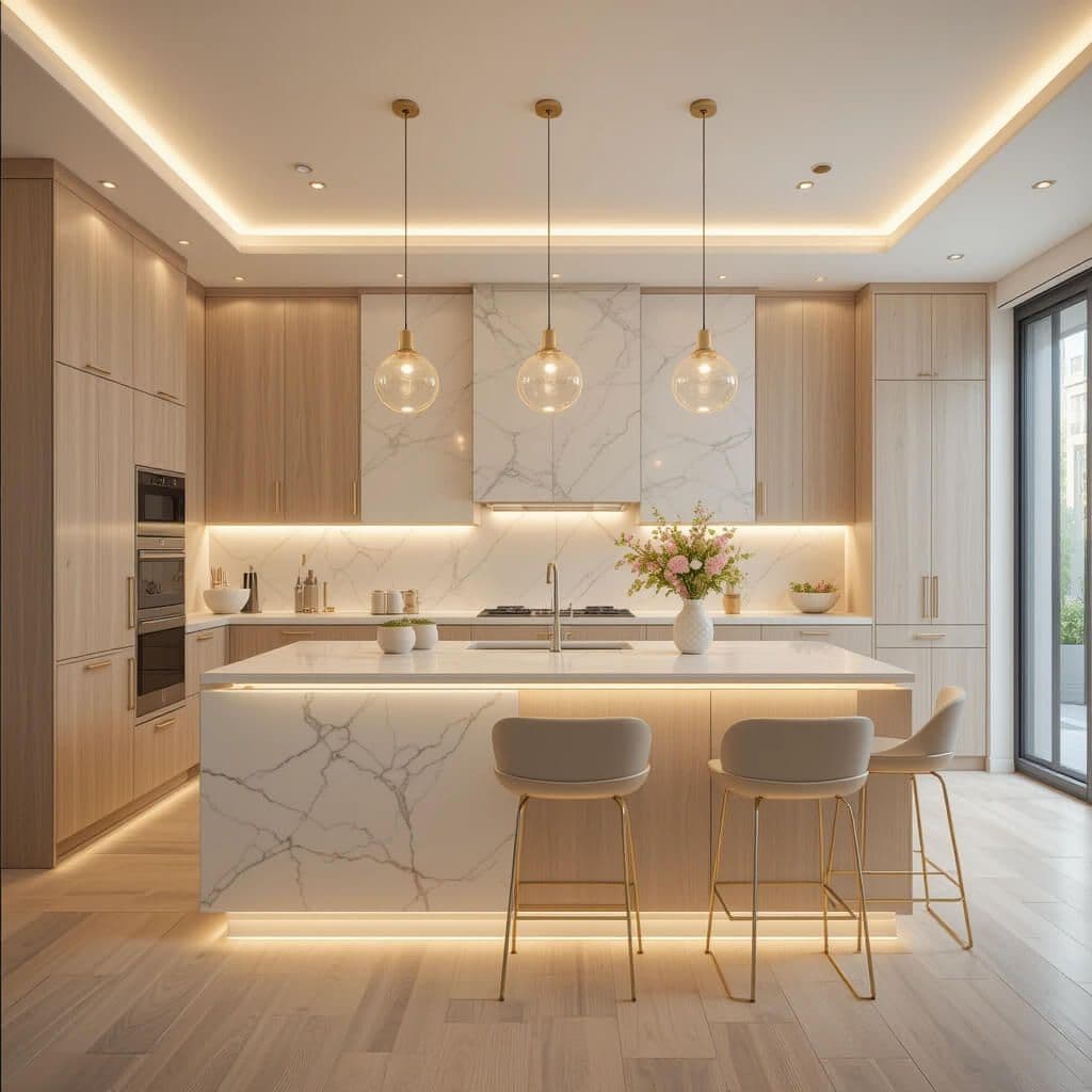 Modern Kitchen Interior Design - Delhi